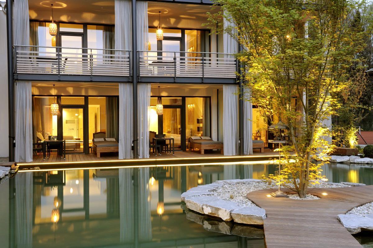 Wellnessgarten-Hotel Waging am See Exterior foto